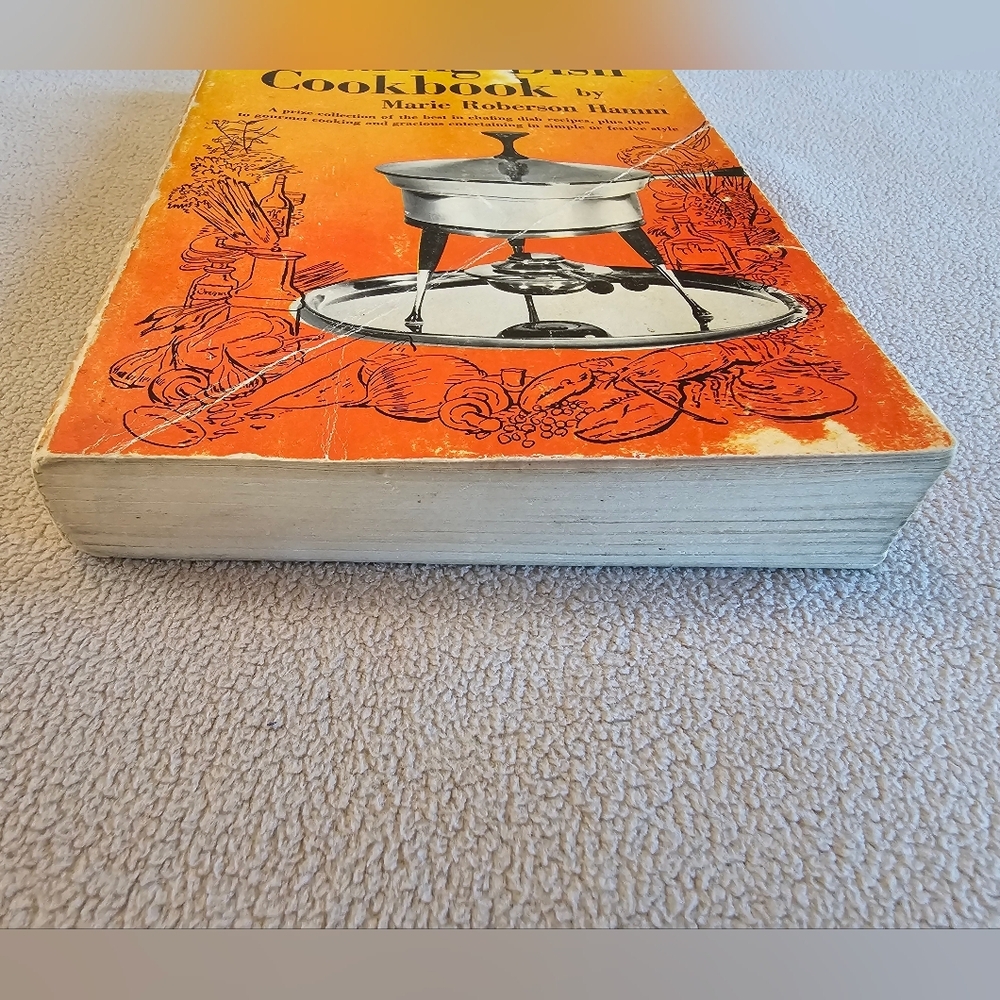 The Second Chafing Dish Cookbook by Marie Roberson Hamm 1963 Paperback Vintage - Picture 5 of 10